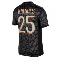 Paris Saint-Germain Nuno Mendes #25 Tredje Tröja 2023-24 Korta ärmar